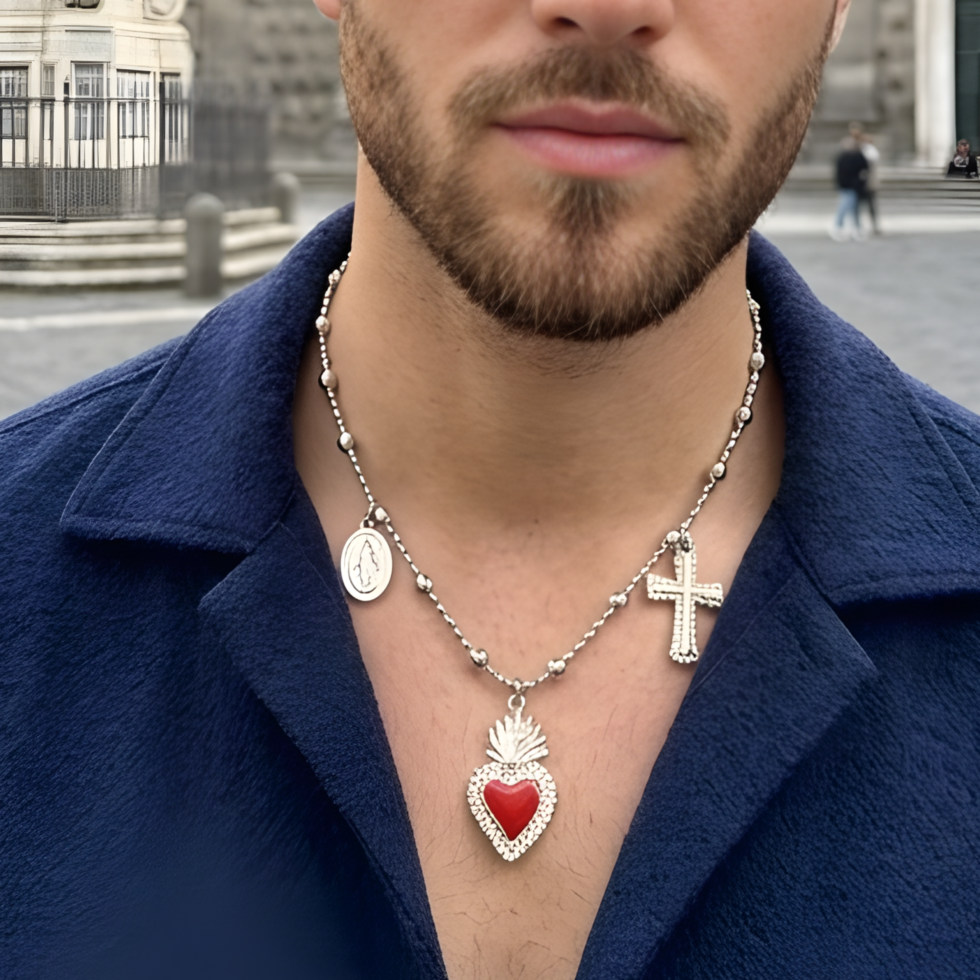 Collana Sacro Cuore