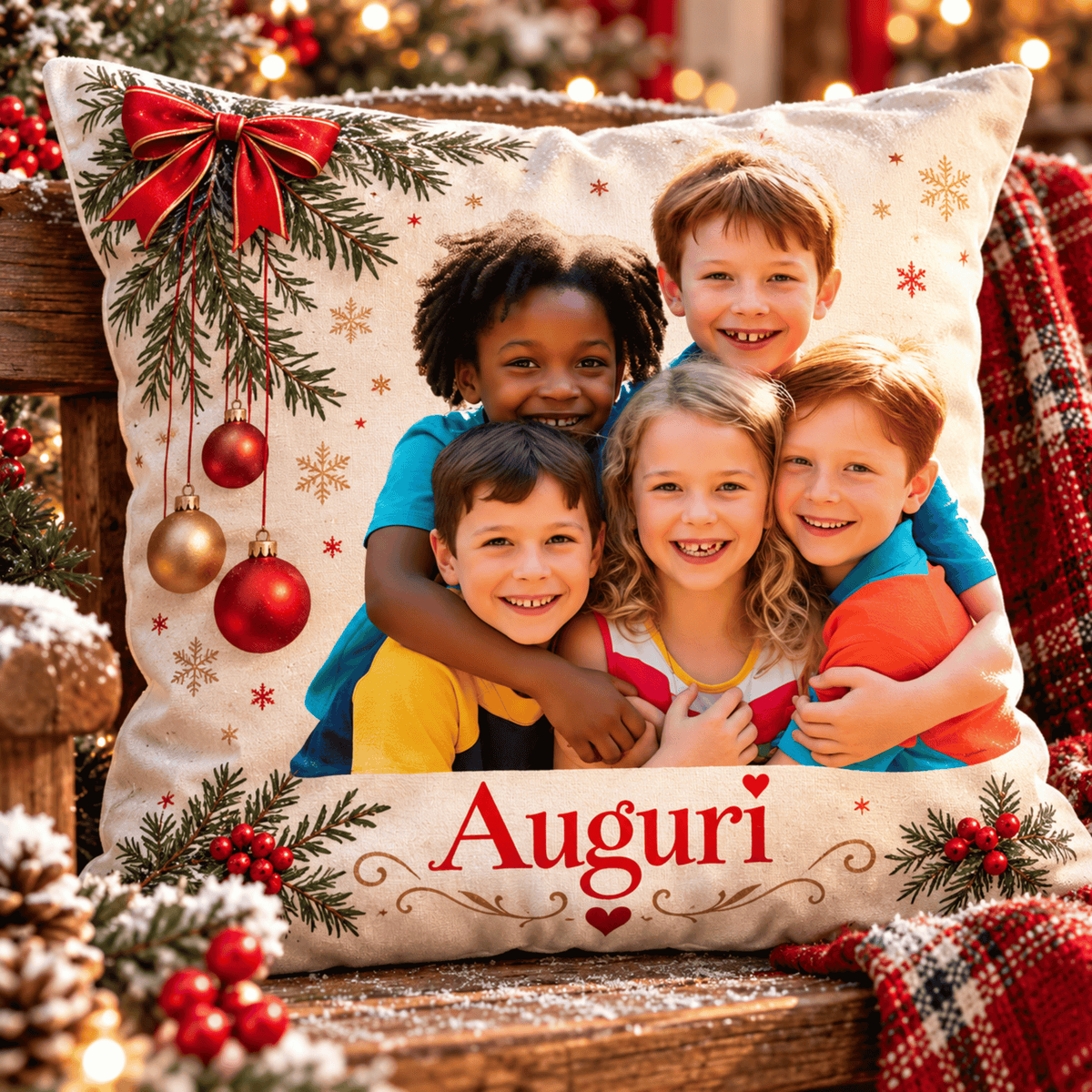 Federa Cuscino Regalo 40x40