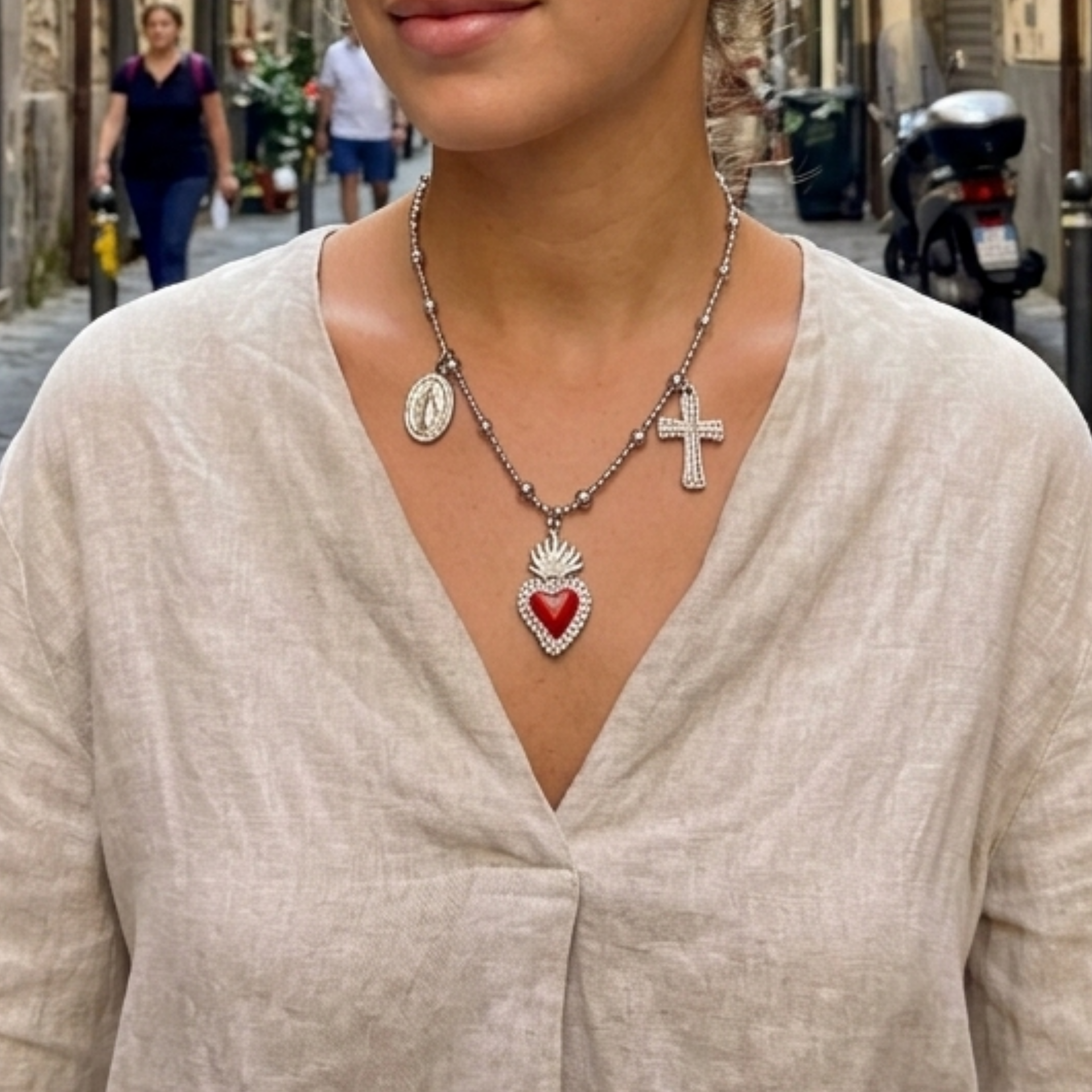 Collana Sacro Cuore