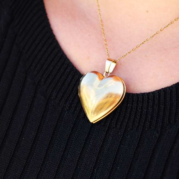 Collana Doppio Cuore Con Foto