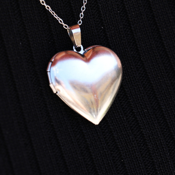 Collana Doppio Cuore Con Foto