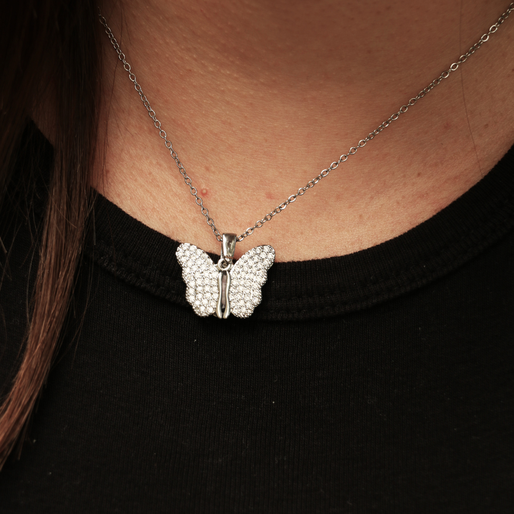 Collana Ali Farfalla Scrigno Personalizzata