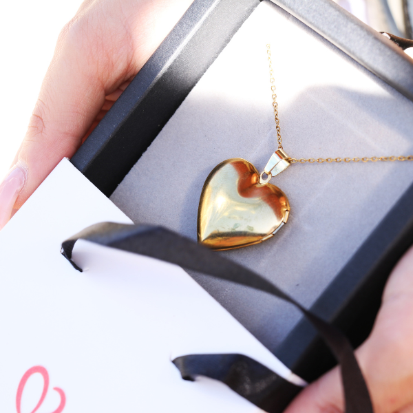 Collana Doppio Cuore Con Foto