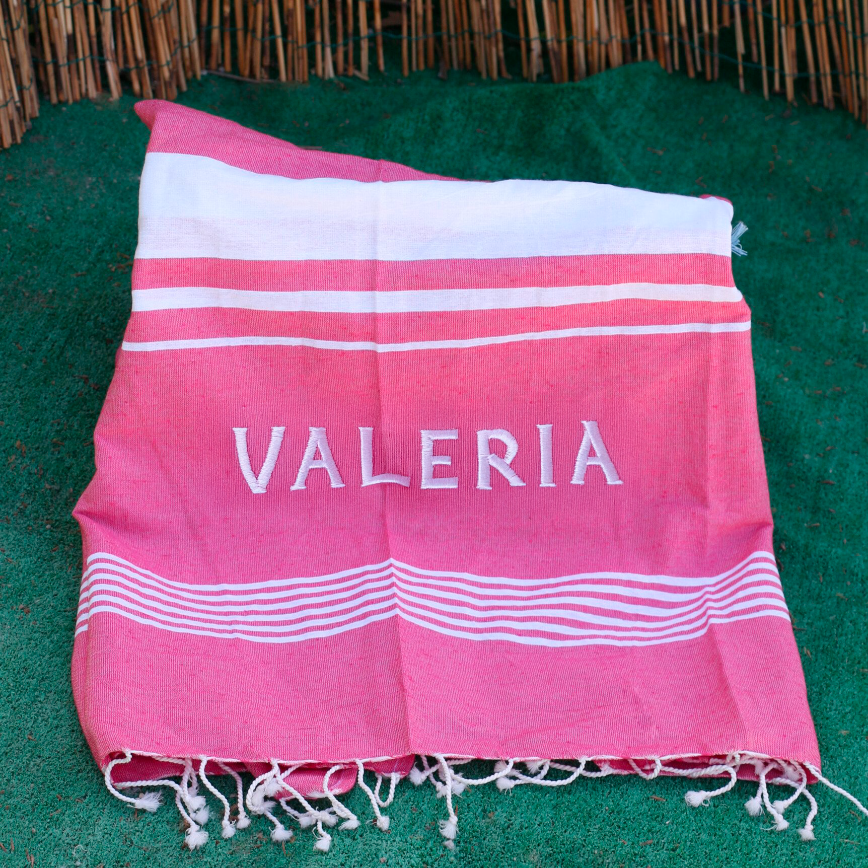 Telo Mare Con Ricamo Personalizzato