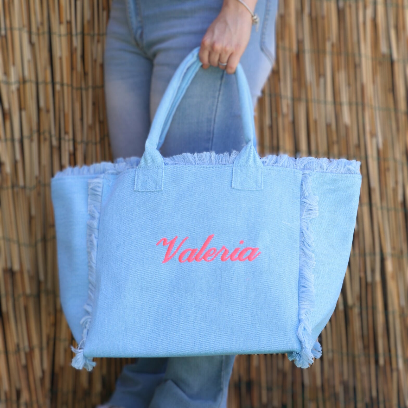 Borse Mare Con Ricamo Personalizzato