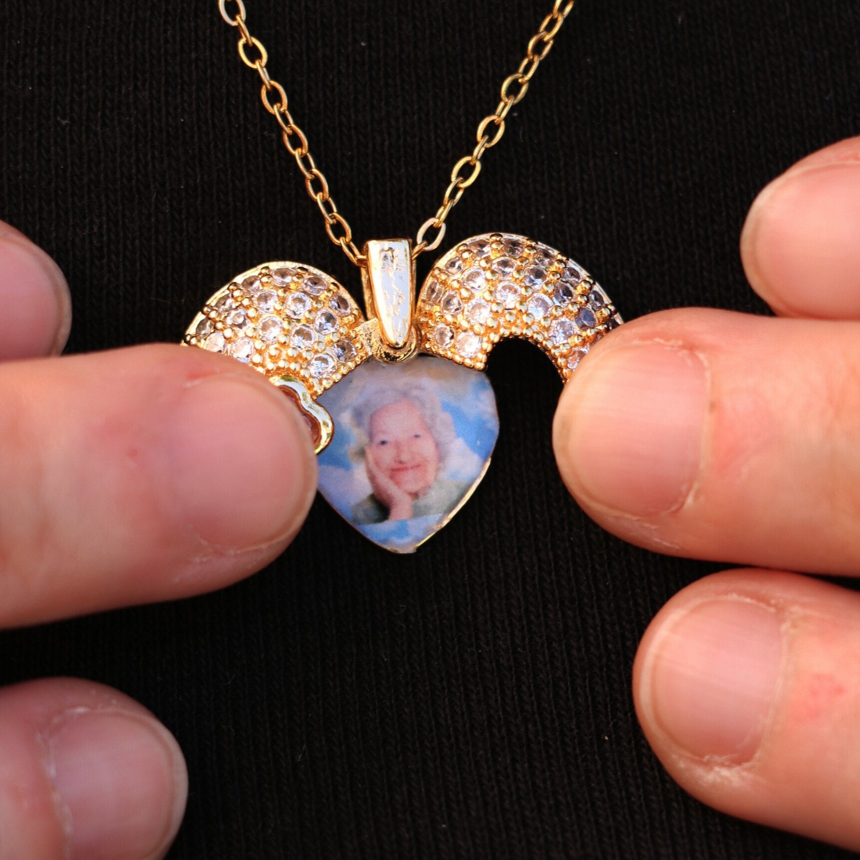 Collana Cuore Scrigno Personalizzata