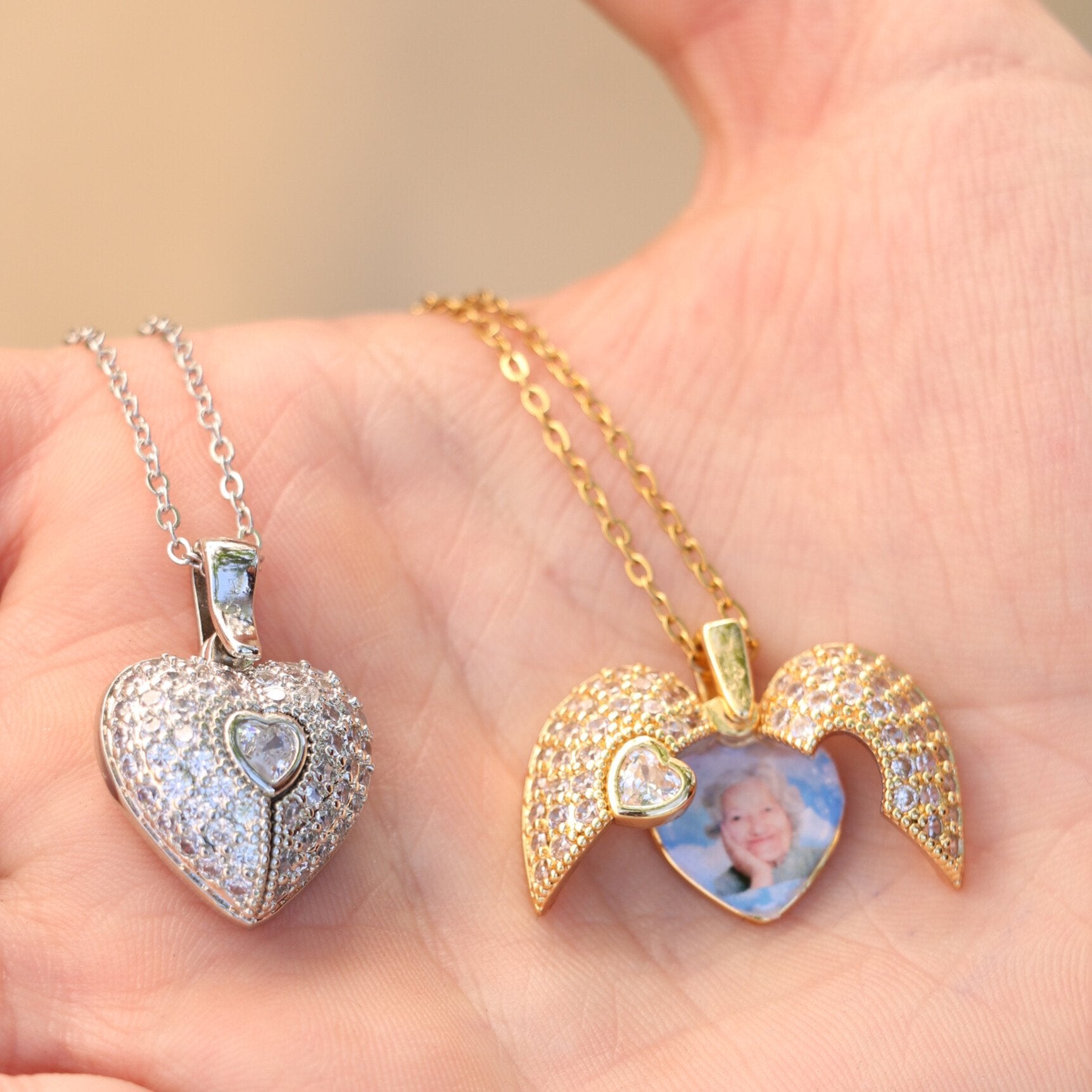 Collana Cuore Scrigno Personalizzata