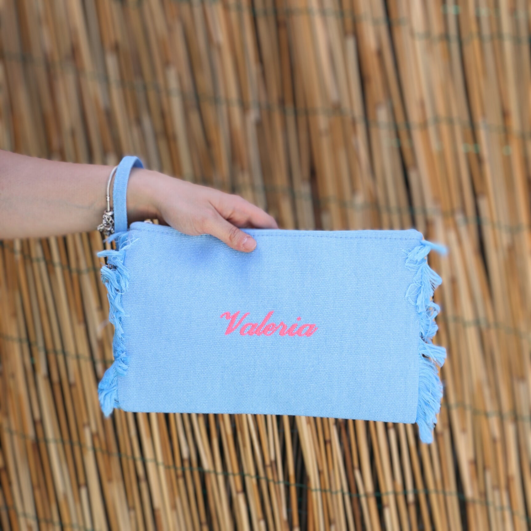 Pochette Mare Con Ricamo Personalizzato
