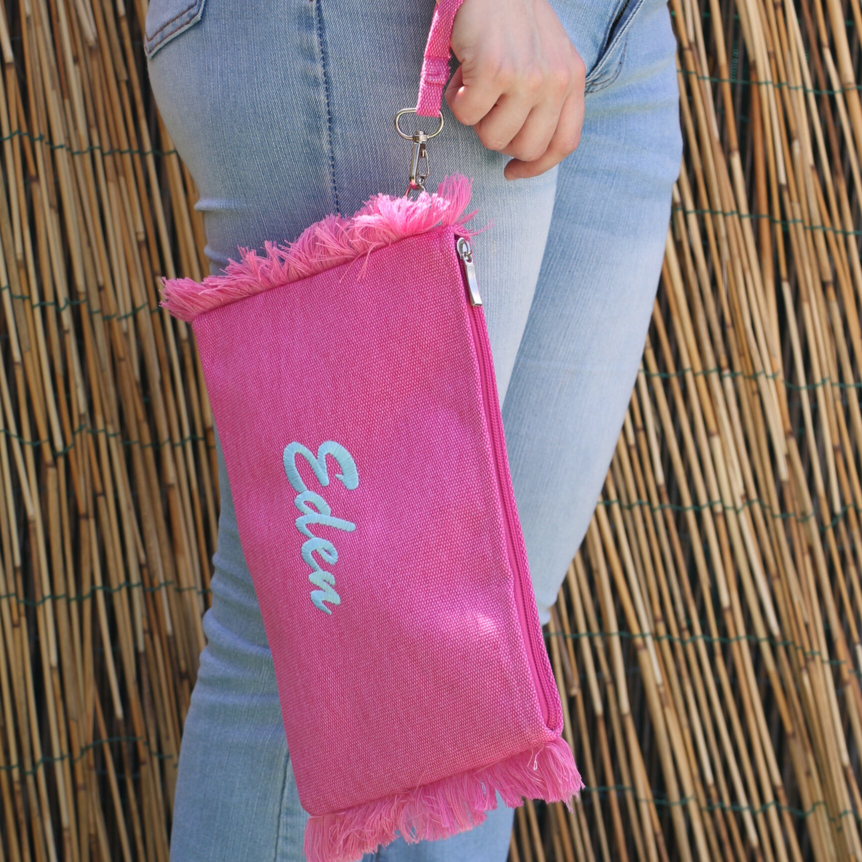 Pochette Mare Con Ricamo Personalizzato