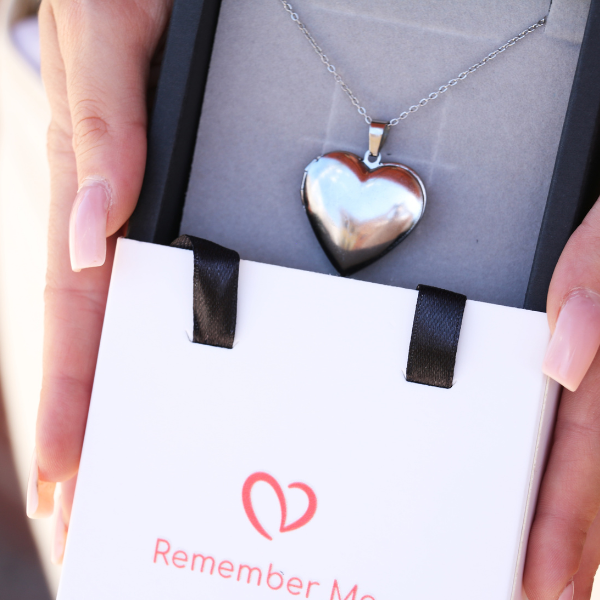 Collana Doppio Cuore Con Foto