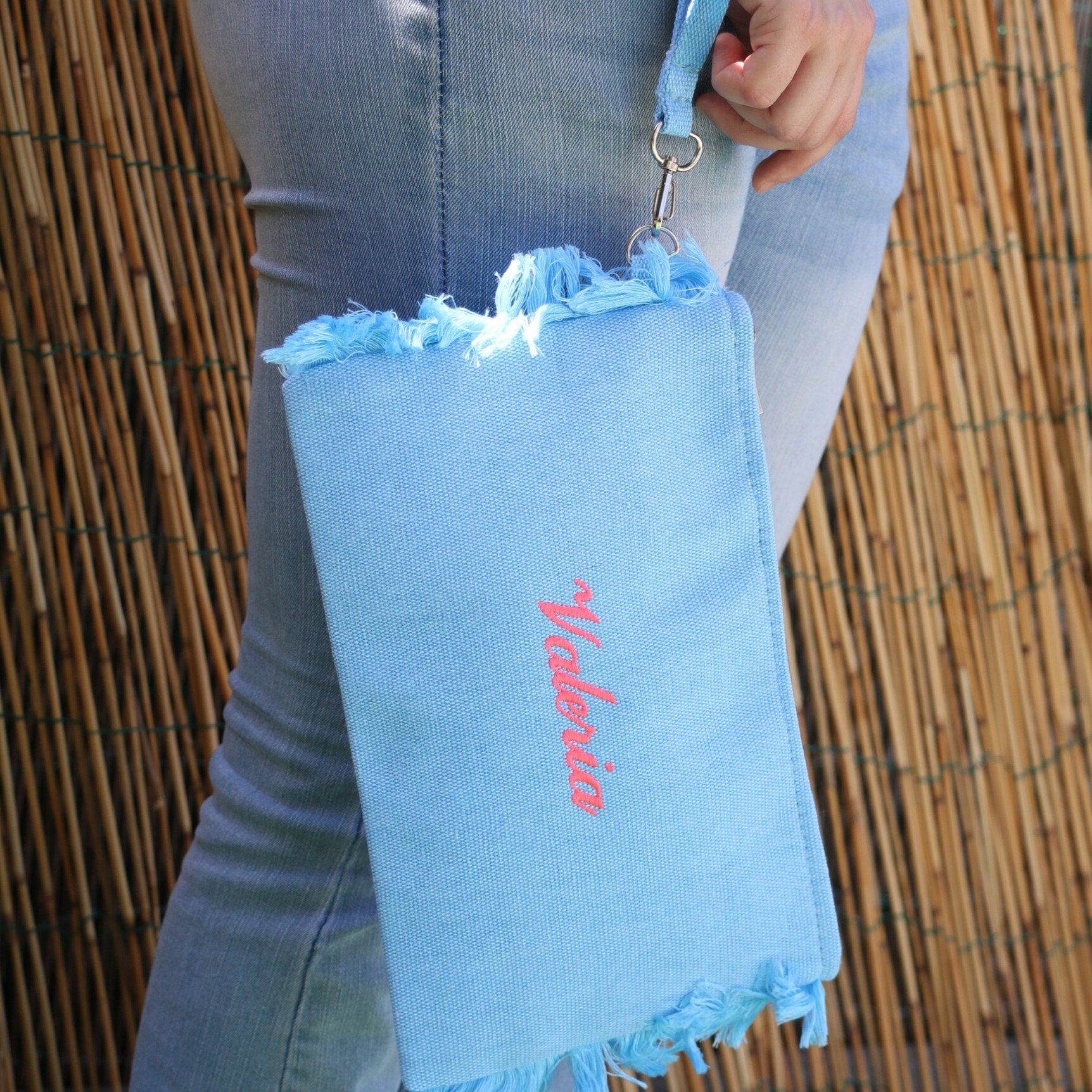 Pochette Mare Con Ricamo Personalizzato