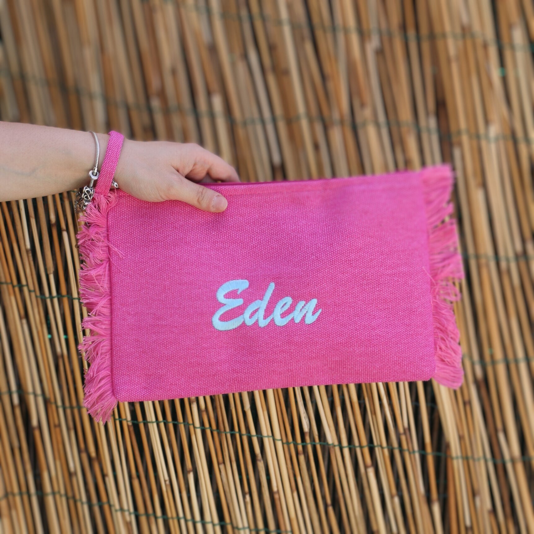 Pochette Mare Con Ricamo Personalizzato